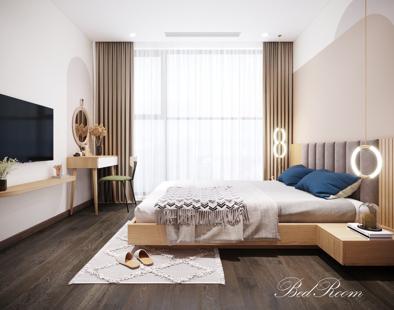 Căn Hộ Hiện Đại Kết Hợp Japandi